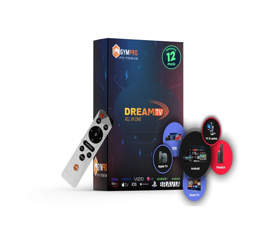 Dreamtv IPTV 12 mois Active code et M3u – Abonnement IPTV