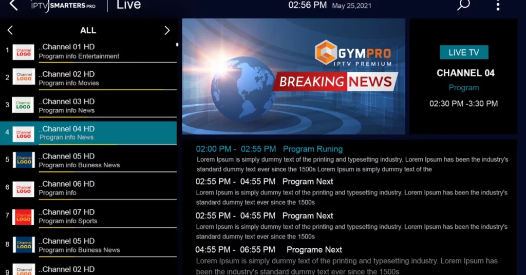 Prérequis installation IPTV IPTV-SMARTERS-PRO