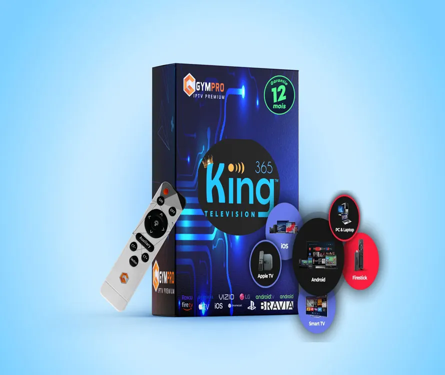 KING365TV – Abonnement IPTV 12mois IPTV Premium