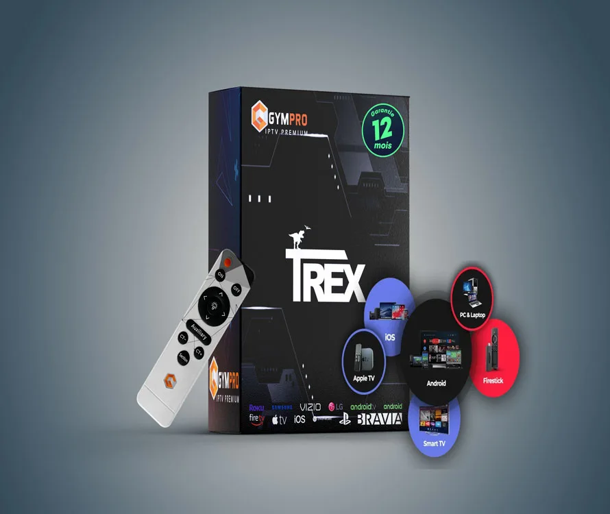 Trex IPTV 12Mois Abonnement IPTV